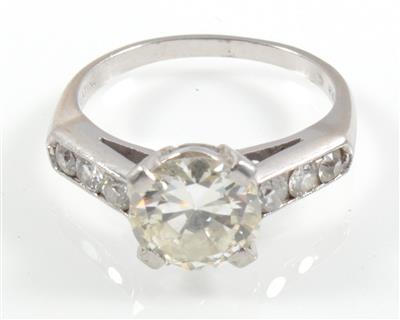 Diamantring zus. ca. 2,60 ct - Jewellery