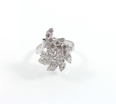 Brillantring zus. ca. 1,45 ct - Schmuck Abendauktion