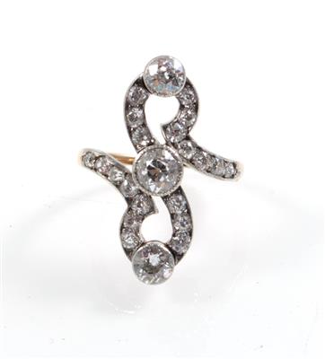 Diamantdamenring zus. ca. 1,50 ct - Klenoty