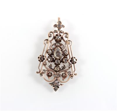 Diamantanhänger zus. ca. 1,25 ct - Jewellery