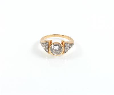 Diamantring zus. ca. 2 ct - Gioielli