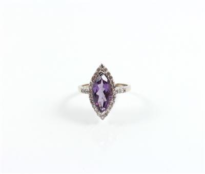 Brillant Amethystring - Schmuck Summersale