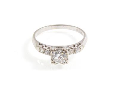 Diamantring zus. ca. 0,65 ct - Klenoty