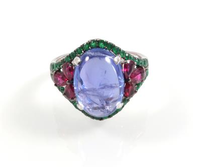 Tansanitring 6,50 ct - Schmuck Summersale