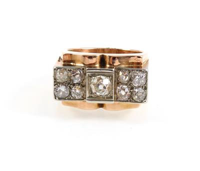 Diamantring zus. ca. 1,55 ct - Jewellery