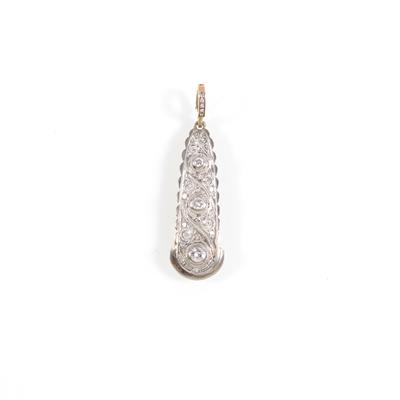 Diamantanhänger zus. ca.0,65 ct - Jewellery
