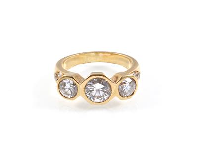 Brillantring zus. ca. 2,25 ct - Schmuck Abendauktion