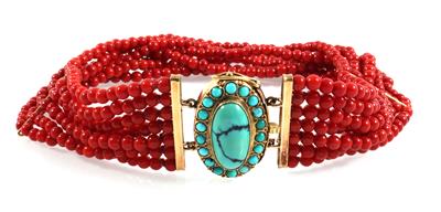 Korallen Türkishalsband - Jewellery