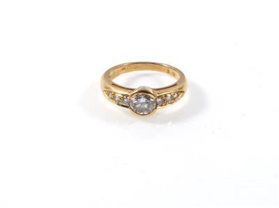 Brillant Ring zus. ca. 1,27 ct - Jewellery