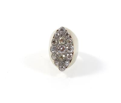 Diamantring zus. ca. 3 ct - Schmuck