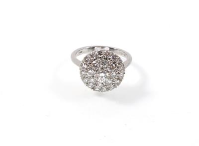 Brillantring zus. ca. 1,65 ct - Erlesener Schmuck