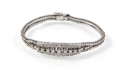 Diamantarmband zus. ca. 1,10 ct - Jewellery