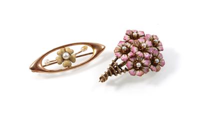 2 Broschen - Jewellery
