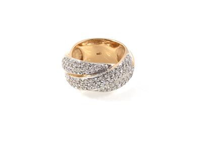 Brillantring zus. ca. 1,60 ct - Erlesener Schmuck