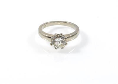 Brillantsolitärring ca. 1,60 ct - Erlesener Schmuck