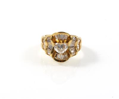 Diamantring zus. ca. 2,60 ct - Erlesener Schmuck