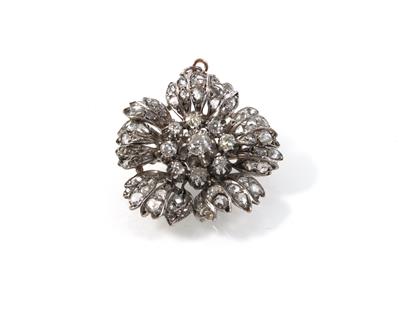 Altschliffdiamanten, -diamantrauten Anhänger zus. ca. 2,00 ct - Jewellery