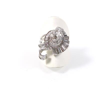 Diamantring zus. ca. 1,50 ct - Erlesener Schmuck