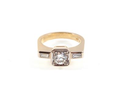 Diamantring zus. ca. 1,15 ct - Erlesener Schmuck