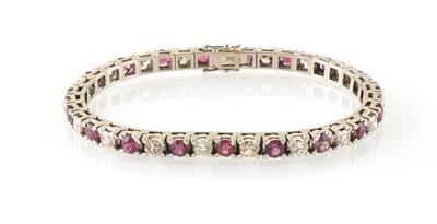 Diamant Rubinarmband - Exquisite jewellery