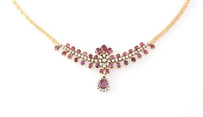 Brillant Rubincollier - Exquisite jewellery