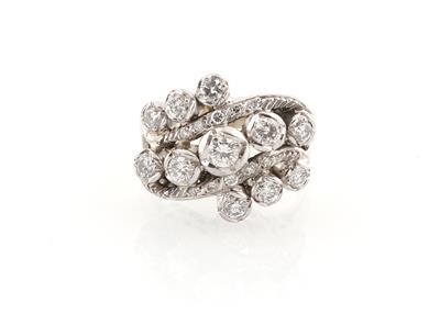 Brillantring zus. ca. 1,20 ct - Erlesener Schmuck