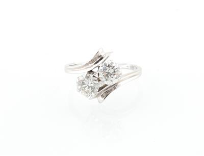 Brillantring zus. ca. 1,50 ct - Erlesener Schmuck