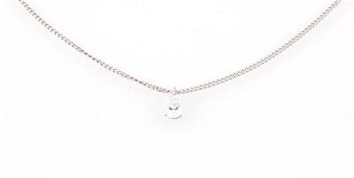 Diamantsolitärcollier ca. 0,55 ct - Exquisite jewellery