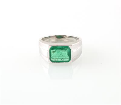 Smaragdring ca. 4 ct - Erlesener Schmuck