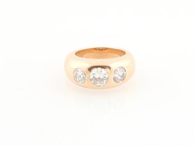 Altschliffdiamantring zus. ca. 2,50 ct - Exquisite jewellery