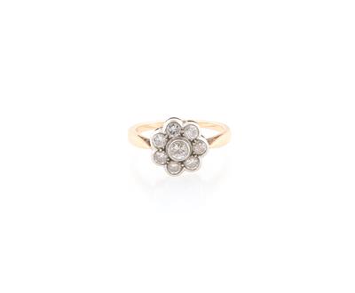 Brillantring zus. ca. 0,85 ct - Erlesener Schmuck