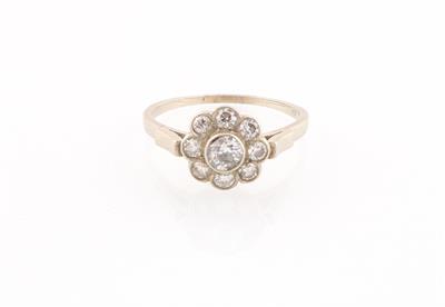 Diamantring, zus. ca.0,90 ct - Erlesener Schmuck