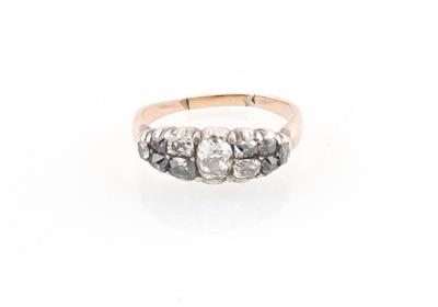 Diamantring zus. ca. 1,10 ct - Exquisite jewellery