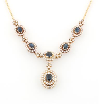 Brillant Saphir Collier - Exkluzivní šperky