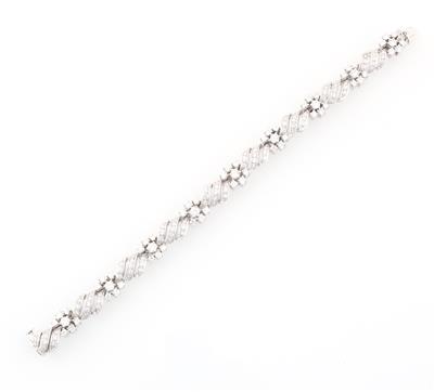 Brillantarmband zus. ca. 7,70 ct - Exquisite jewellery