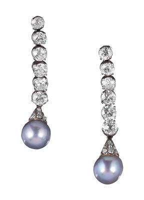 Diamant Kulturperlen Ohrschrauben - Exquisite jewellery