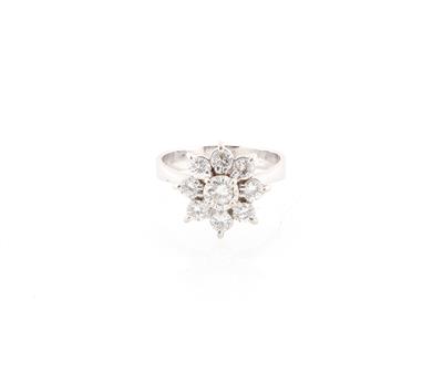 Brillantring zus. ca. 1,20 ct - Erlesener Schmuck