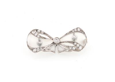 Diamant Bergkristallbrosche - Exquisite jewellery
