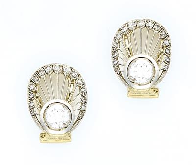 Brillant Diamant Ohrclips - Exquisite jewellery
