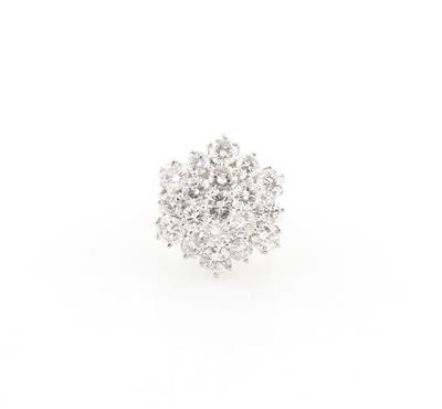 Brillantring zus. ca. 3 ct - Erlesener Schmuck - Walzerzauber