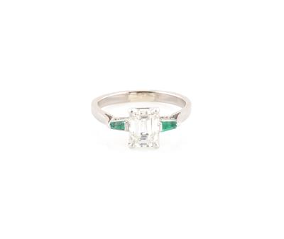 Diamant Smaragdring - Gioielli scelti