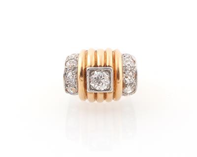 Diamantring zus. ca. 1,60 ct - Erlesener Schmuck