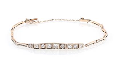 Brillantarmband zus. ca.0,65 ct - Erlesener Schmuck