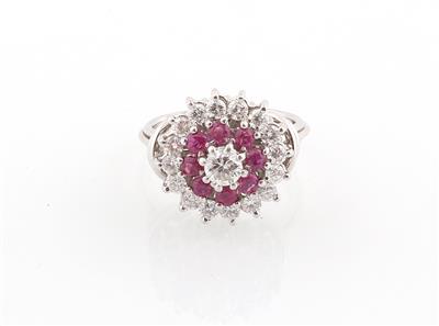 Brillant Rubinring - Exquisite jewellery