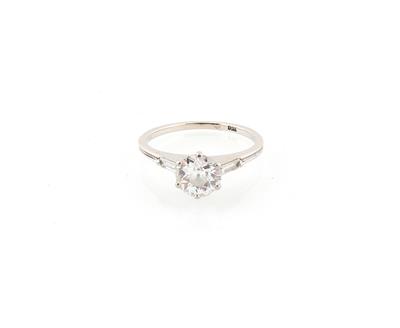 Diamantring zus. ca. 1,30 ct - Exquisite jewellery