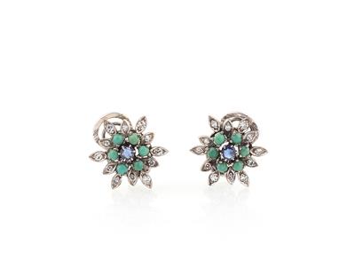 Diamantohrclips zus. ca.0,25 ct - Exquisite jewellery