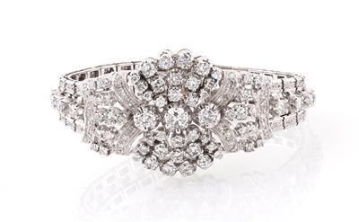 Diamantarmband zus. ca. 7,60 ct - Exquisite jewellery