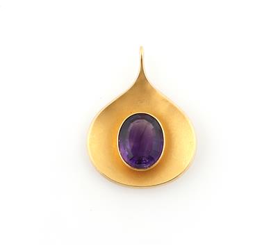 Amethyst Anhänger ca. 15 ct - Erlesener Schmuck