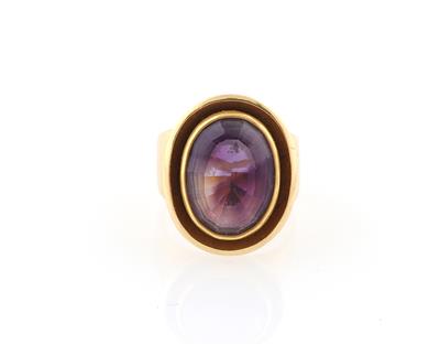 Amethystring ca. 9 ct - Exquisite jewellery