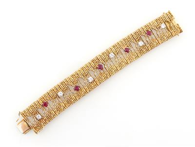 Brillant Rubin Armband - Exquisite jewellery